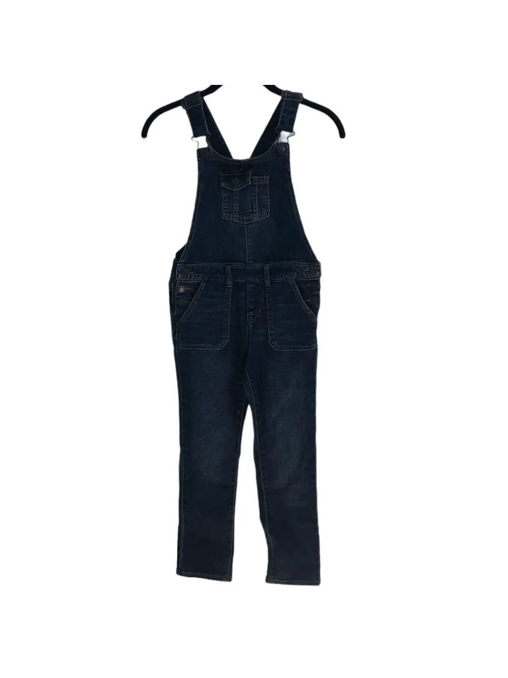 Cat & Jack Denim Bib and Brace Overalls Size S 6 6X